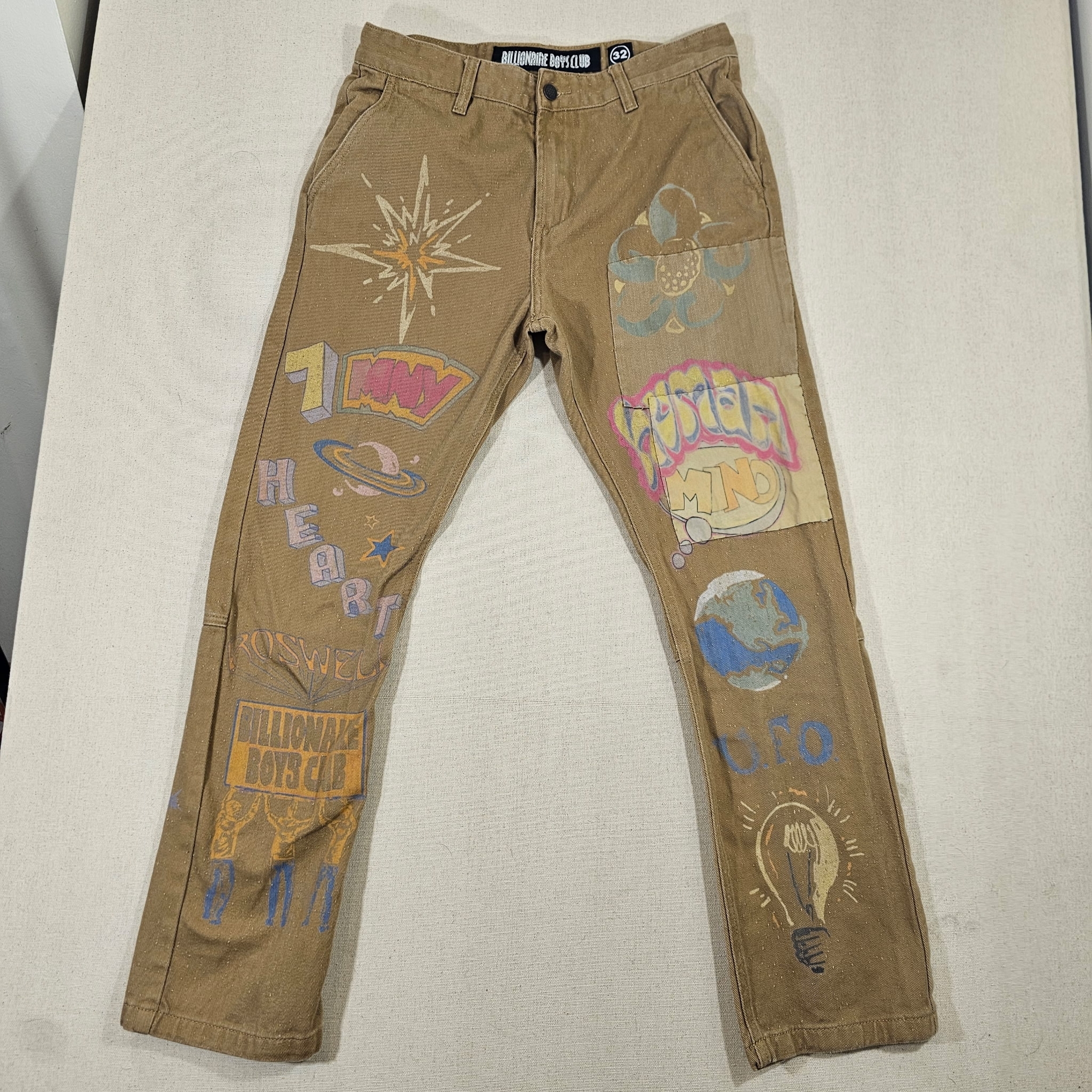 Billionaire Boys Club Bb Wordly Pant 'Latte'. Size 32